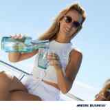 Bottiglia e bicchiere Happy Natural infrangibile Marine Business