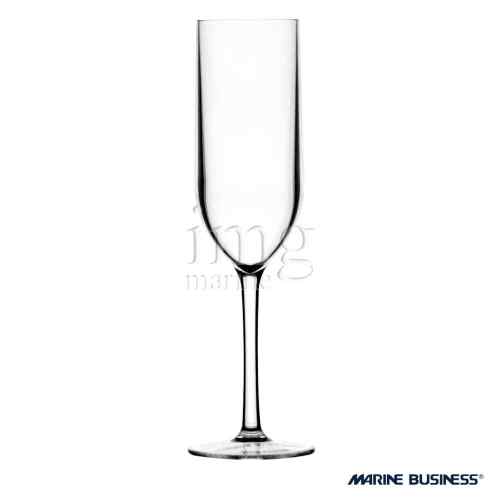 Bicchieri Happy Clear Flute infrangibili Marine Business conf. 6 pezzi