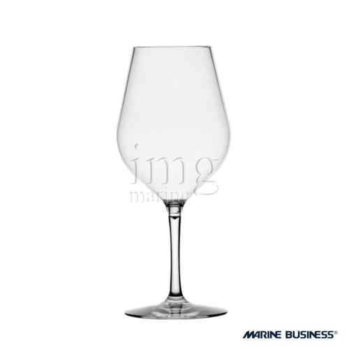 Bicchieri Happy Clear Vino infrangibili Marine Business conf. 6 pezzi