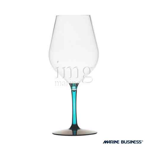 Bicchieri da Vino Happy Turquoise infrangibili Marine Business