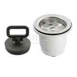 Piletta dritta per scarico diametro 1"1/4 per foro 50 mm