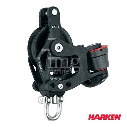 Bozzello singolo con arricavo e cam Element Harken
