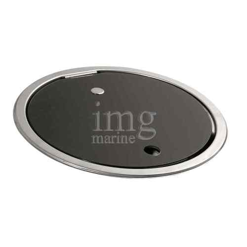 Fornello a gas da incasso serie Hoodiny CAN - Chiuso