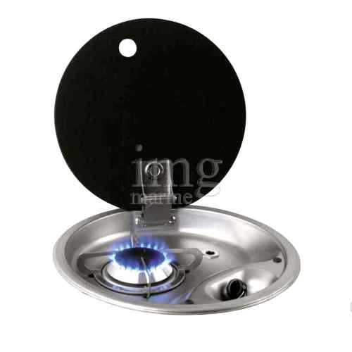 Fornello a gas serie Hoodiny in acciaio inox ad incasso CAN