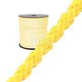 Cima ormeggio galleggiante 6T Square PP Giallo Bobina