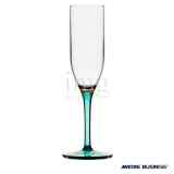Bicchieri Flute infrangibili in Ecozen serie Turquoise Marine Business