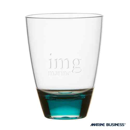 6 Bicchieri da Acqua infrangibili serie Turquoise Ecozen Marine Business