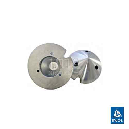 Anodo Ogiva in zinco per elica Ewol Gemini E4. Confezione 2 pezzi