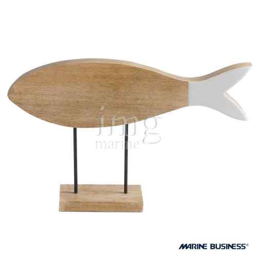 Soprammobile Fish serie Cocoa Marine Business - Colore Bianco
