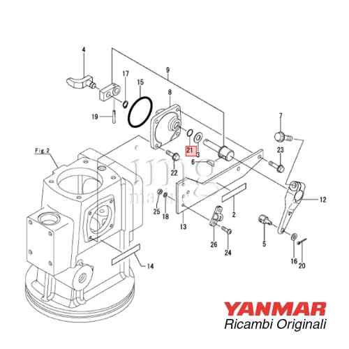 Oring P 10A per motori SD