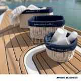 Cestini serie Hawaii Ivory di Marine Business