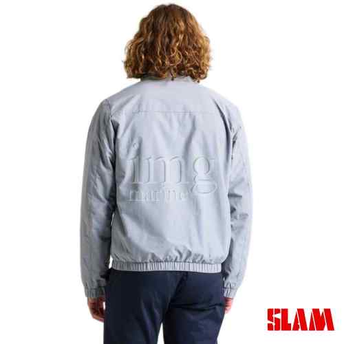 Giacca Crew Warm Hooded 2.0 Slam Alluminium rear