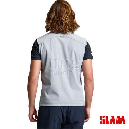 Gilet Slam uomo Alluminium rear