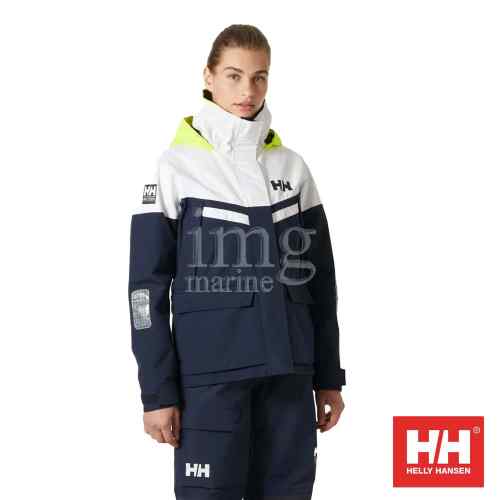 Giacca cerata PIER 4 Jacket HH Donna Blue Navy