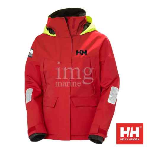Giacca cerata PIER 4 Jacket HH Donna Rosso