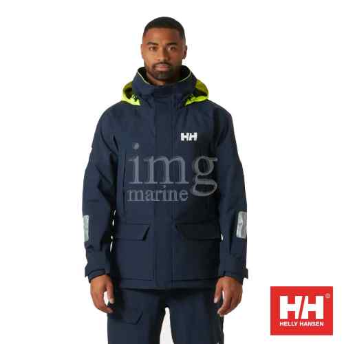 Giacca cerata PIER 4 Jacket HH Uomo Blue Navy