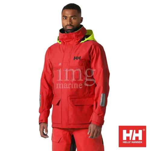 Giacca cerata PIER 4 Jacket HH Uomo Rosso