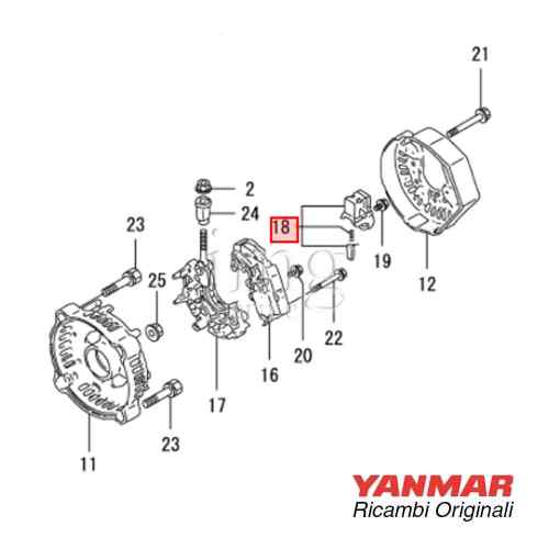 Holder Yanmar