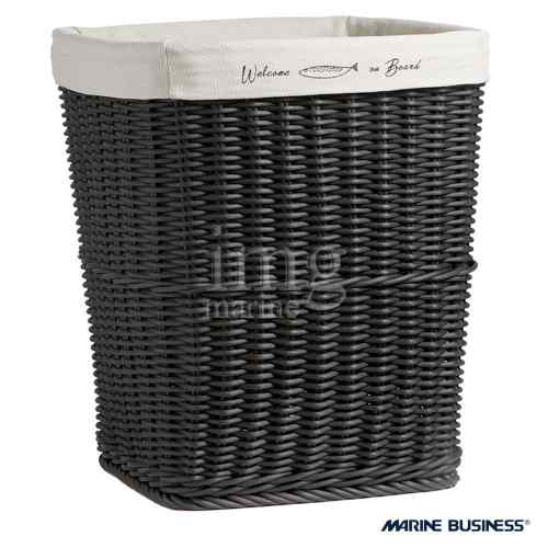 Cesta Portabiancheria Hawaii Nero Marine Business