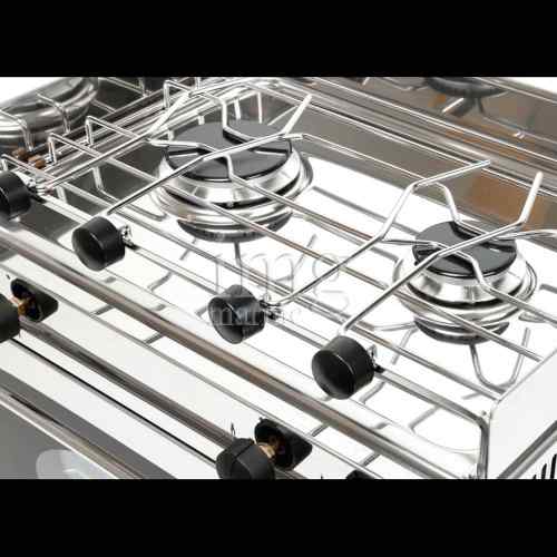 Cucina a gas 2 fuochi con forno One ENO fornelli