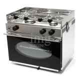 Cucina a gas 2 fuochi con forno One ENO