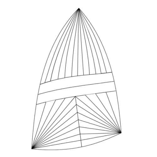 Gennaker Zadro per albero da 14m Usato