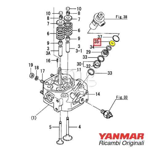 Rondella Precamera coperchio GM