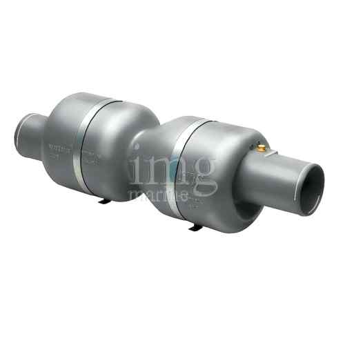 Marmitta silenziatore di scarico Vetus