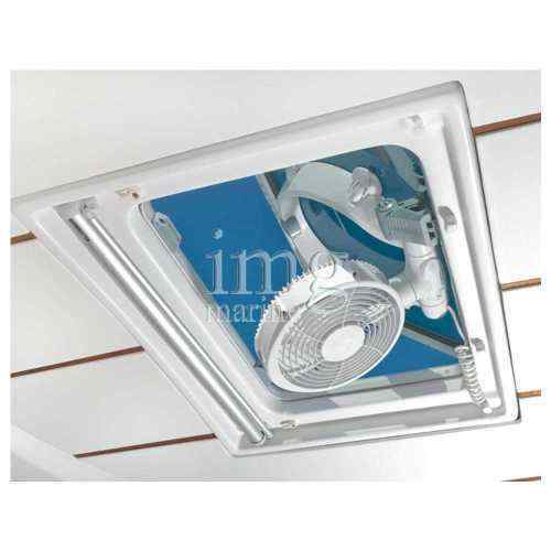 Caframo Ventilatore per passauomo osteriggio barca alimentazione 12V