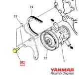 Perno M8x12 pompa 3GM30-YEU