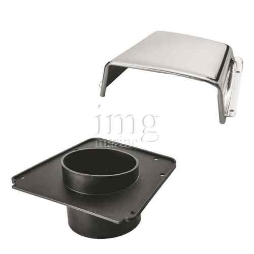 Presa d'aria Inox Extra - Aperta