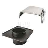 Presa d'aria Inox Extra - Aperta