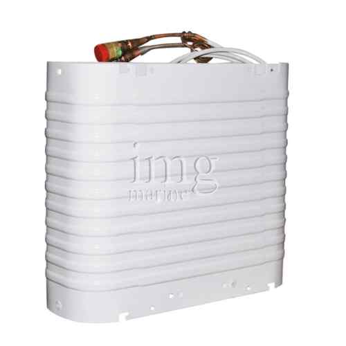 Evaporatore ovale Isotherm per frigo da 125 e 150 litri