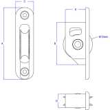 Rinvio da incasso per albero