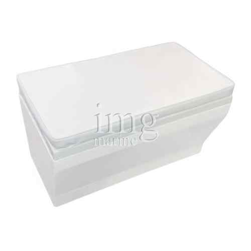 Sedile gavone vetroresina con cuscino