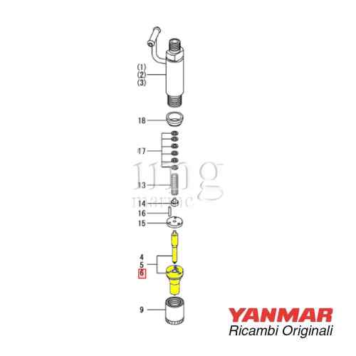 Polverizzatore Yanmar 4LH- DTE