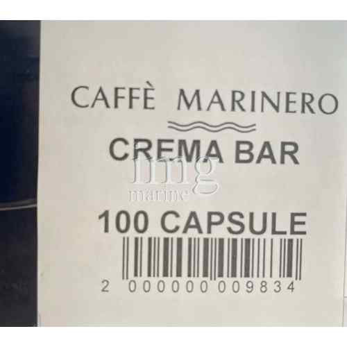 100 capsule Caffè Marinero Crema Bar compatibili Nespresso