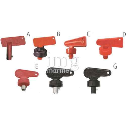 Chiavi di ricambio Staccabatterie