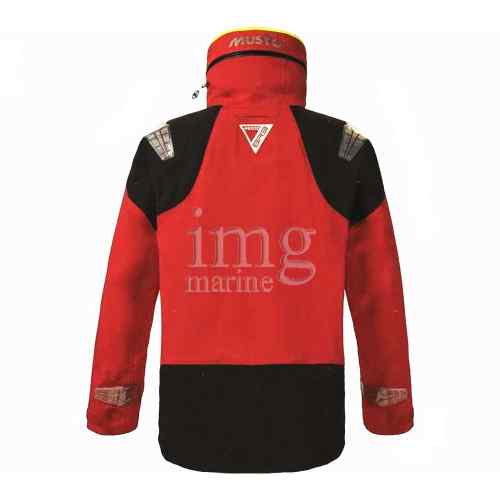 Giacca cerata BR3 Musto offshore Rosso retro