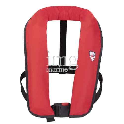 Giubbotto di salvataggio gonfiabile Skipper Light 150N Rosso - Fronte