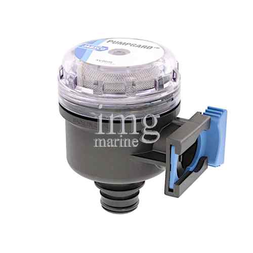 Filtro Pumpgard Jabsco 90° innesto ingresso F