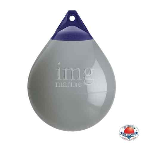 Parabordo Polyform Norway serie F blu-grigio