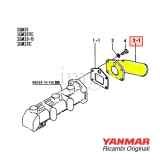 Scarico Yanmar 3HM35 2/3GM20/30