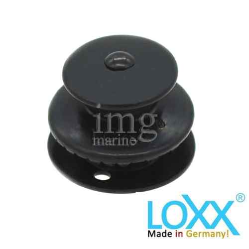 Bottoni Loxx Tenax - Nero Opaco testa