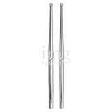 Candelieri in acciaio inox per base a perno