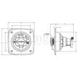 Box Attaco Ingresso acqua Jabsco misure