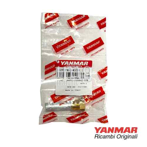 Anodo barrotto zinco 119574-44150 Yanmar