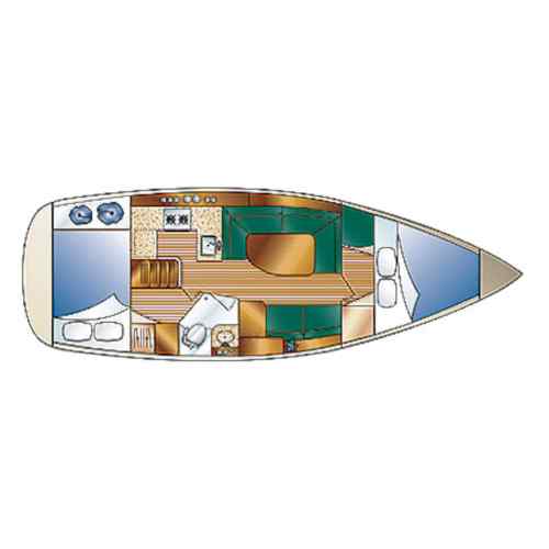 Barca a vela Hunter 33 usata