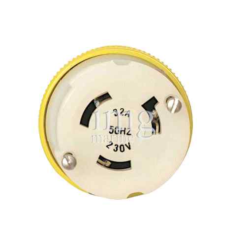 Cavo banchina cablato spina e presa 32A