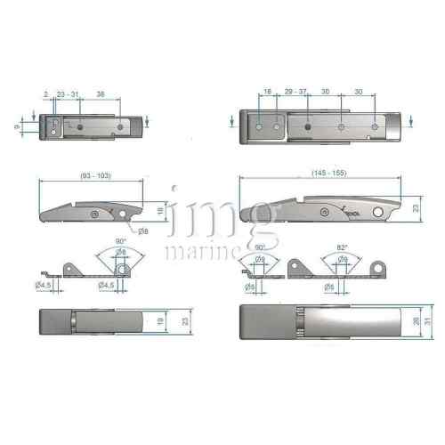 Chiusura a leva Safelock Roca